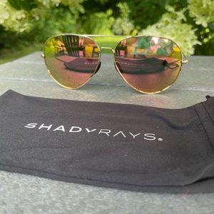 Shady Rays TANGLE FREE AVIATOR Calimesa Polarized Sunglasses